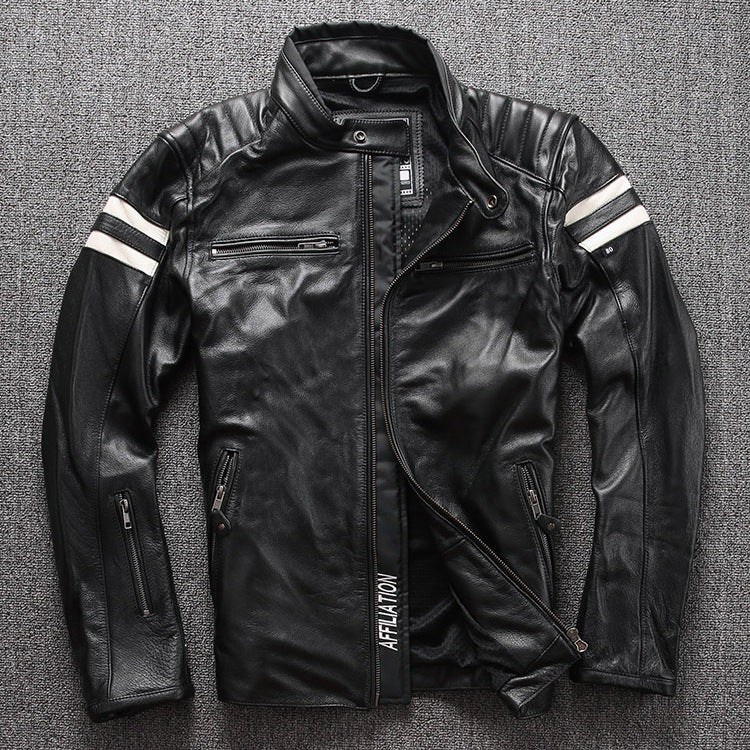 Product image of Motorcycle Leather Jacket by DOMINUS Leather