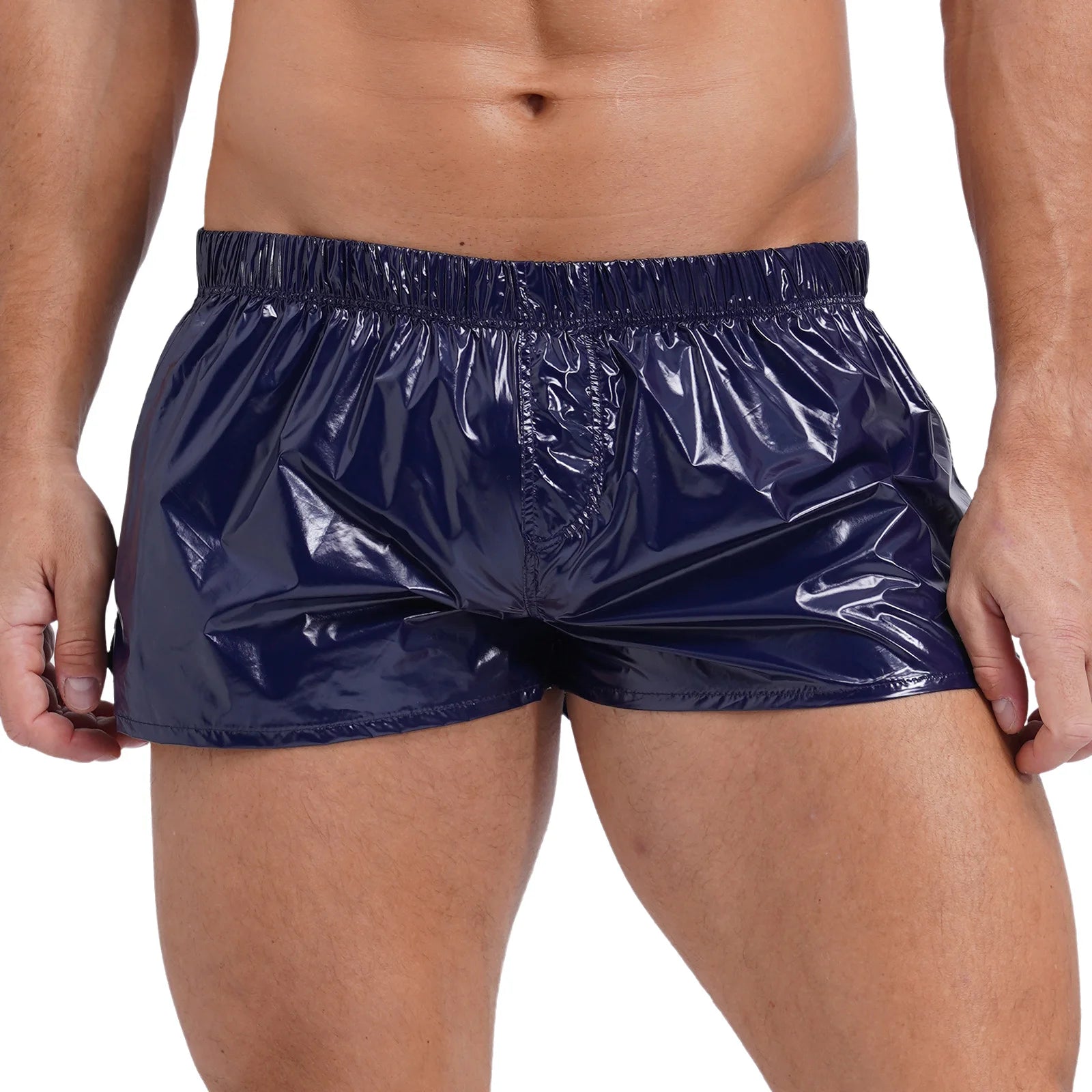 Mens Glossy Shorts