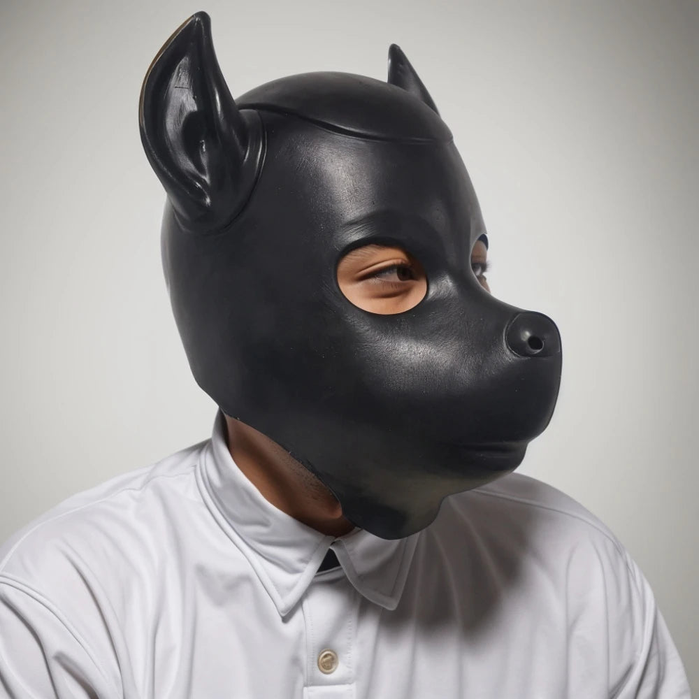 Rubber Dog Mask